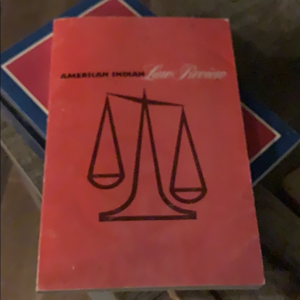 American Indian Law Review Book